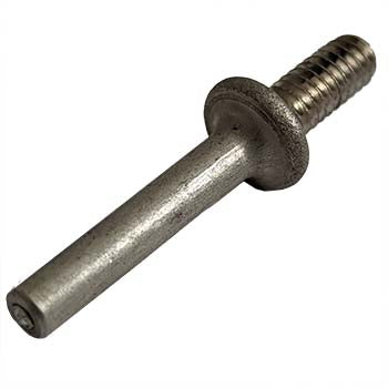 Arc Collar Stud 215 x 5/8" with 1/4-20 x 1/2" 316 Stainless Steel
