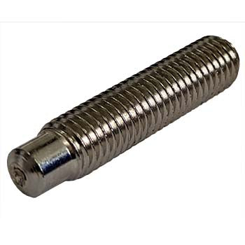 M10 Drawn Arc Stud with Reduced Base Nickel Plated