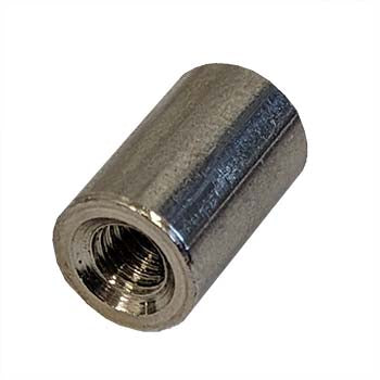 9/32" Diameter Tapped 10-32 x .38" CD Weld Stud No Flange SS