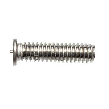 1/4-20 CD Weld Stud, Flanged, Stainless Steel
