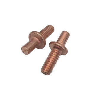 .330 X 1" with 3/8-16 X 5/8" CD Collar Stud MS Copper Coated