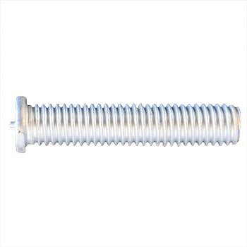 10-32 Threaded Flanged CD Weld Stud Aluminum