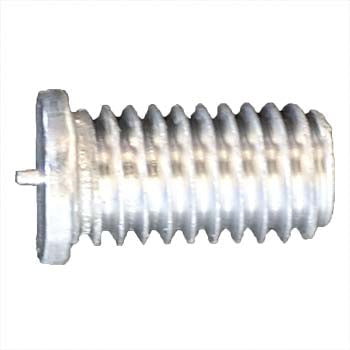 3/8-16 threaded flanged cd weld stud aluminum