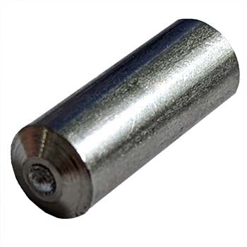 3/8" Diameter Arc Stud No Thread Nickel Plated