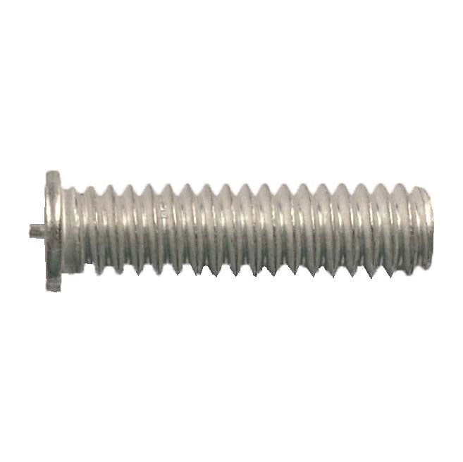 CD Stud Flanged Aluminum 1/4-20