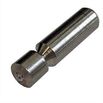 1/4 x 1 No Thread Arc Stud with 7/32&quot; Knock Off 316L Stainless Steel