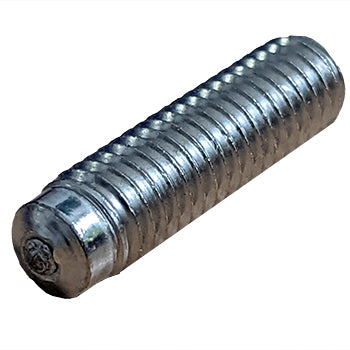 5/16-18 Drawn Arc Weld Stud Full Thread Nickel Plated